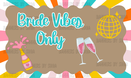 Hand-Painted Bachelorette Party Banner | 3ft x 5ft
