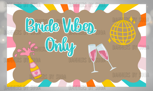 Hand-Painted Bachelorette Party Banner | 3ft x 5ft