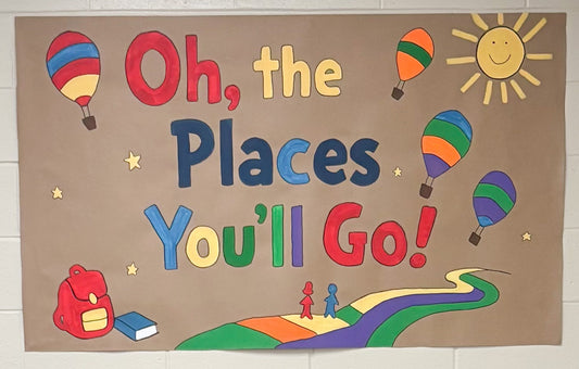 Hand-Painted Classroom Banner | Together We Shine | 3ft x 5ft | Teacher Banner