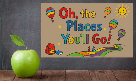 Hand-Painted Classroom Banner | Together We Shine | 3ft x 5ft | Teacher Banner
